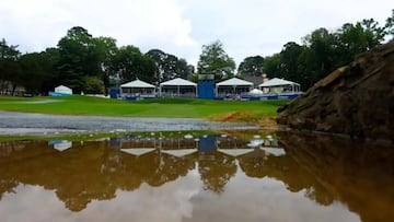 As fans of the sport know very well, inclement weather and golf do not mix which is why there are no surprises in the postponement of the tournament's start.